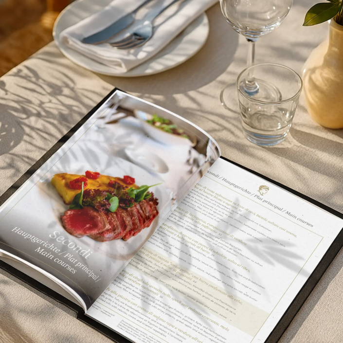 Menukarte Restaurant