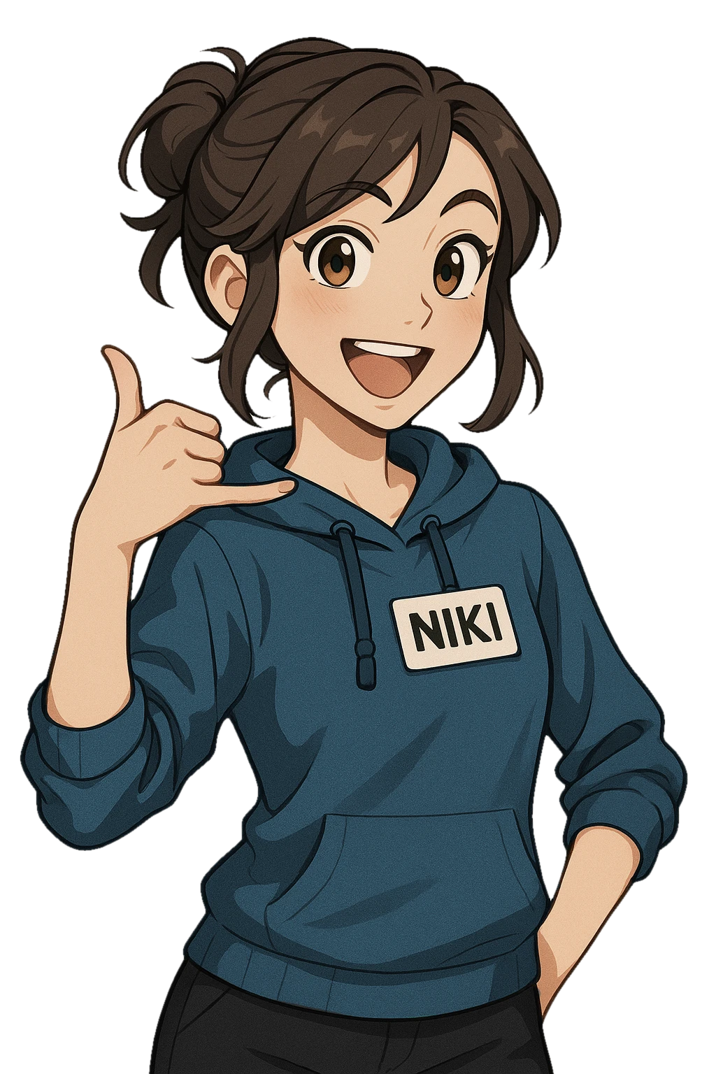 NIKI Anime Portrait "Call me!"